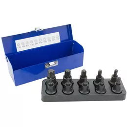 Añadir a la cesta Llaves vaso de impacto con punta TORX T20 a T70. 1/2" Llaves vaso de impacto con punta TORX T20 a T70. 1/2"