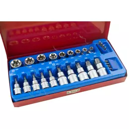 Añadir a la cesta Juego de 27 llaves Vaso Torx y Bits Juego de 27 llaves Vaso Torx y Bits