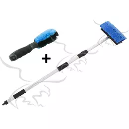 Añadir a la cesta Cepillo para lavar coches XL + Cepillo para llantas y ruedas Cepillo para lavar coches XL + Cepillo para llantas y ruedas