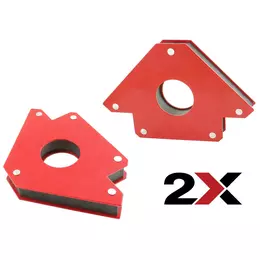 Añadir a la cesta Escuadras magnéticas para soldar 34 Kg. 2 Unidades Escuadras magnéticas para soldar 34 Kg. 2 Unidades