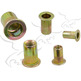 Remaches roscados de acero y zinc M3 a M8. 165 Piezas
